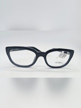 Prada PR D03VU Black Cat-Eye Optical Glasses